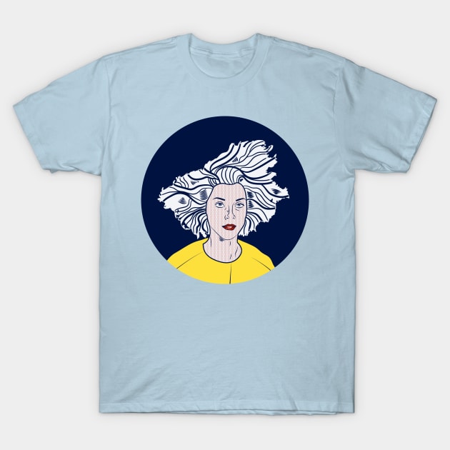 St. Lichenstein T-Shirt by Brieana